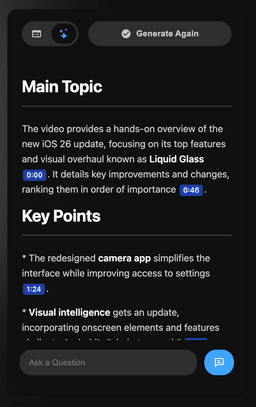 Youtube AI Summarizer